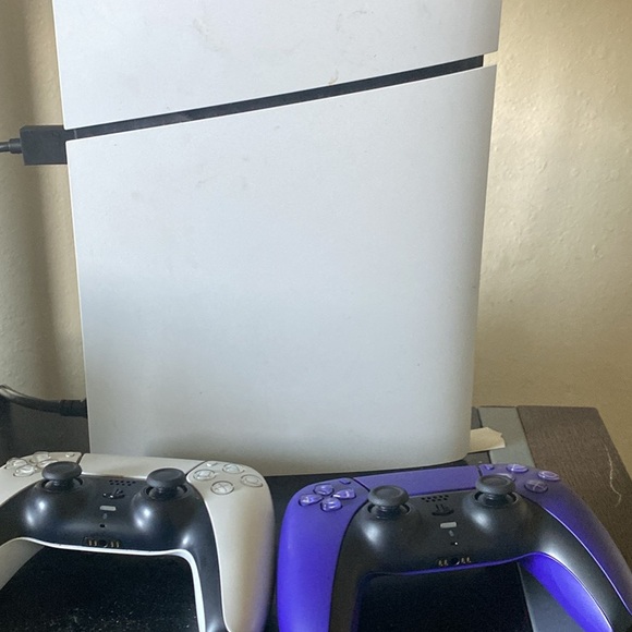 Sony PlayStation 5 White and Purple Console
